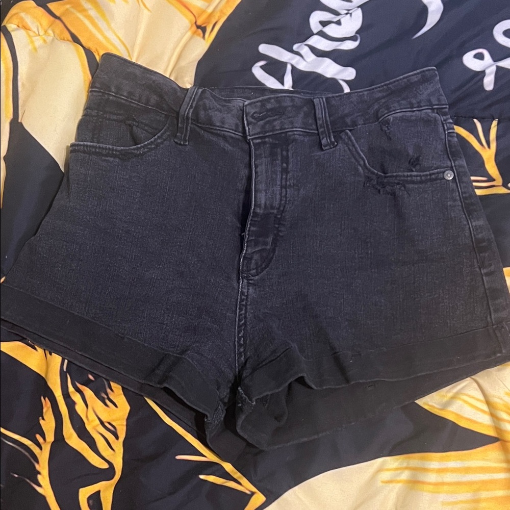 Rewash Dark Denim Jean Shorts